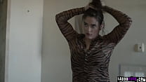 Victoria Voxxx sucking Johnny Goodlucks big hard cock