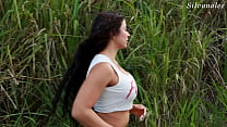 Big-cocked tourist SoldierHugeCock makes big-ass MILF Silvana Lee moan