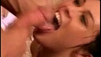 Teen Ashley Blue Sucks Big Cock