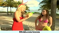Desperate teen naked in public and fucks to pay rent 27