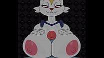 Cinderace (Female) x Lucario - Komdog