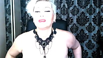 Mature married webcam slut Aimee, her magic armchair and big dildo in her pussy and mouth...))