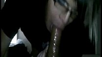 FEMME SUCKING STRAIGHT BIG COCK PART 2 CUMSHOT