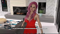 ERECTION ON THE FIRST NIGHT TOGETHER AND SHE GOES TO THE BATHROOM TO TOUCH HERSELF