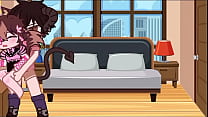 Gacha character fucked by college guy