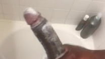 BBC shower and cumshots