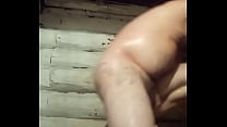 A gay man from Tyumen grinds his anal with a huge dick! The faggot gets fucked in the ass! The guy lost at cards and got fucked in the ass!
