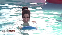 Japanese Brunette's Passionate Encounter Ends in Intense Climax