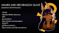 Anubis Roleplay with her slave JOI