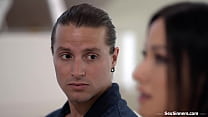 Lonely housewife Jennifer White wants to be fucked hard by neighbors big cock.The young guy sucks on the milfs big boobs and makes her deepthroat  Lonely housewife Jennifer White wants to be fucked hard by neighbors big cock.The young guy sucks on the milfs big boobs and makes her deepthroat