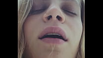 Sexy teen sucks and looking in your eyes