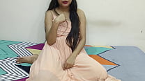 Beautiful Indian 18  girl fucking suck a cock with wet pussy fingered on pussy big ass showing very horny in hindi