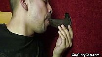 Gay Dude Perform Wet Blowjob To Muscular Black Dude 06