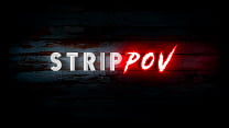 StripPOV: Hot Brunette Performs the Sexiest Striptease and Lapdance with a Happy Ending