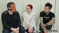 Wild bitch gets her fuckholes gaped and thoroughly banged