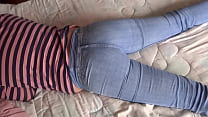Stepbrother licks my pussy and wants to put his cock in my ass.