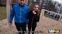 VIP4K. Hot athlete was picked up on the street and fucked. Hot sex with Sakura Hell & Pavlos