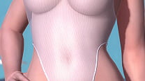 Hitomi-Ayane DOA5LR See-Through Swimsuit Nude PC Mod Games Hentai Pussy Lewd Sexy Dancing