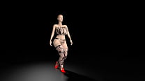 3D Animated Model Catwalk
