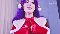 Misato Katsuragi has a Christmas present for you! She made you cum in her pussy!