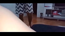 Corno cuckold Chupando buceta suja de porra