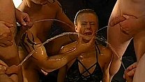 Steamy hot blow group-sex