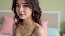 The Perfect Ensemble: Thai Model Elevates a Gorgeous Dress in a Beautiful Setting