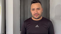 My neighbor came to ask me for sugar... and ended up with his cock inside me while he moaned in my ear that he always wanted to fuck me like that – dirty and real gay sex in my kitchen”