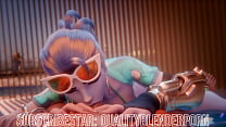 Overwatch Slut Sucks Cock And Swallows
