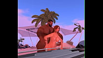 beach balling