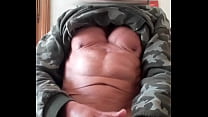 I jerk my cock, beautiful and abundant cumshot,