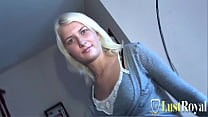 Gorgeous Hottie Blonde Lora Row Fucking