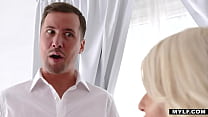 Jessy handles his boss London with care