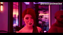 Animação de sexo comendo gostosa ruiva putinha