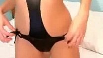 Blonde With Gigantic Tits Dildo Fucking On Webcam