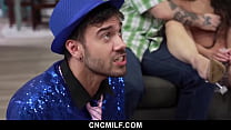 Testing Quick Decision-Making Skills Turns Into a Fuck Fest as The Gang Gets Down and Dirty, Sucking and Fucking to Win - Cncmilf