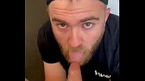 I love feeling a guys dick get harder and harder until they literally can’t take it anymore. You can tell this guy was S...