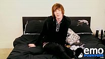 Sean Taylor jerks off his cock and plays with his asshole