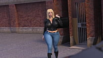 Just released from prison, biker booty needs to get pounded