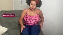 BBW Bloated on and Farting on the Couch