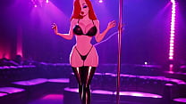 Jessica from Who Framed Roger Rabbit Striptease! Teasing Bib Boobs Ai Free