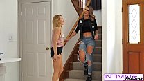 IntimateLesbians - Blaten Lee & Sophia Grace fuck each other hard, big booty