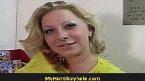 Hot Girl Blows A Stranger In A Bathroom Gloryhole 30