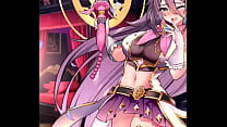 兩個美麗的女性穿著角色扮演進行百合性交