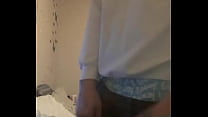 Young guy is bored and horny
