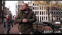 Slutty stud explores amsterdam