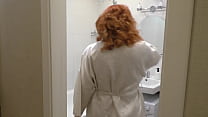 Step Mommy’s Pregnant and Fingering Herself in the Bathroom on Tape
