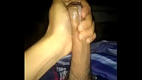 Jugando con mi verga