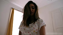 Creampie sex tape with tiny Latina hotwife Frida Sante
