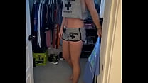Wife shows tirts